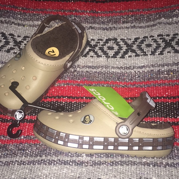 CROCS Other - Star wars disney crocs lined relaxed fit khaki